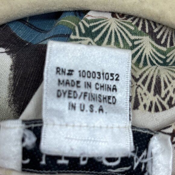 Vintage Citron Santa Monica Sleeveless Dress Midi Silk Blend Asian Motif Size M - Picture 7 of 7